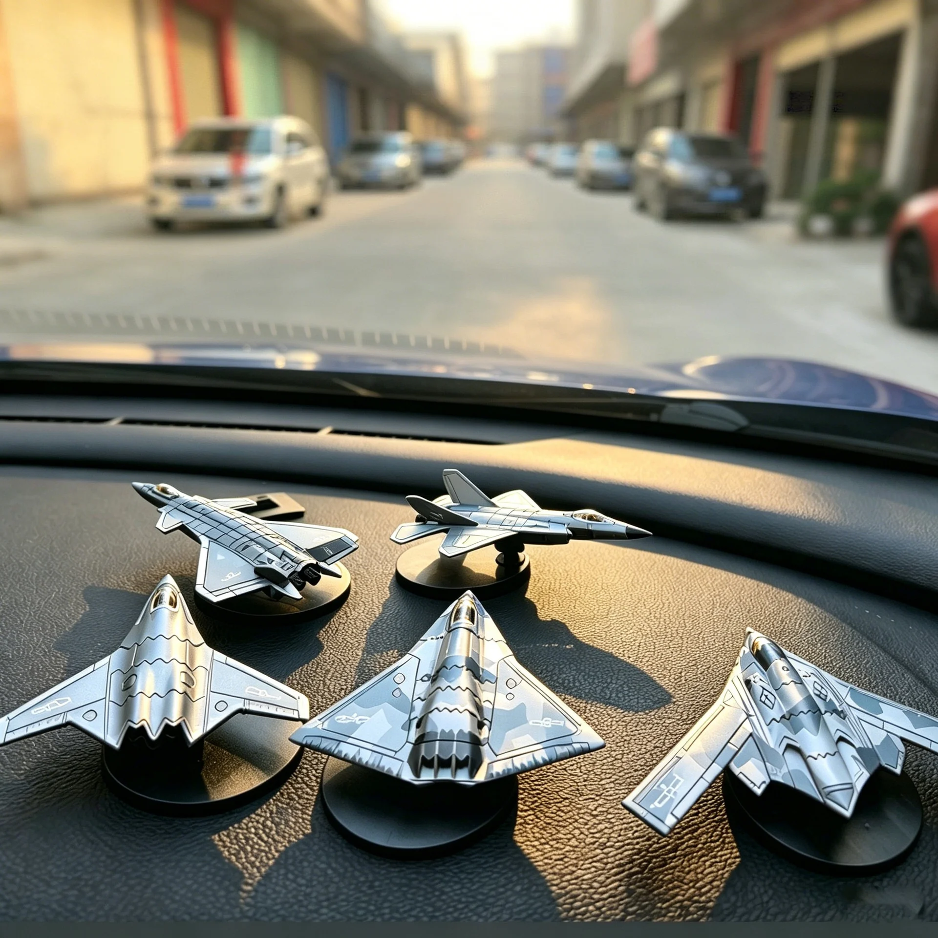 Alloy Aircraft Model J20 J35 H20 J50 Military Fighter Jet 6-Generation Plane Model Finished Aviation Ornament With Rotating Base