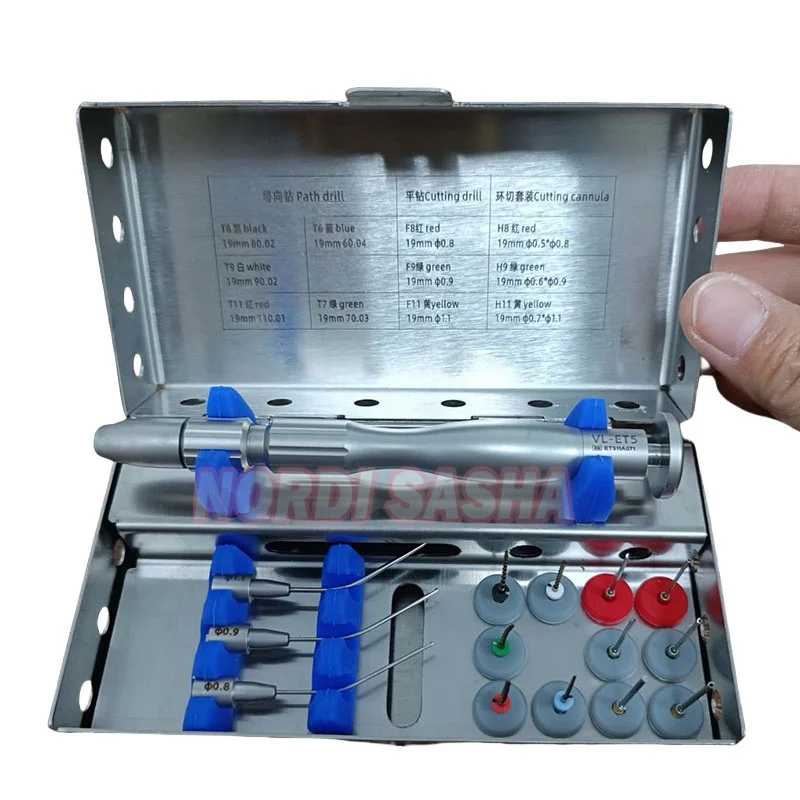 歯内治療ファイル除去システムキット,壊れたファイル,根管抽出器