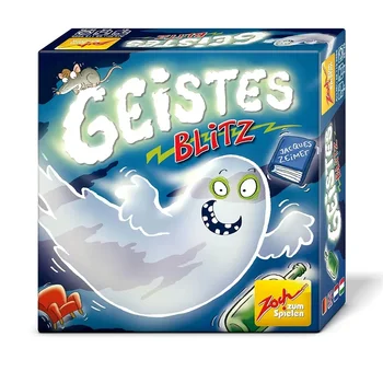 Zoch Verlag Ghost Blitz 보드 게임, 가족 게임 카드 게임, Ghost Blitz 테이블 세트 1,2,3,4 크리스마스 선물 