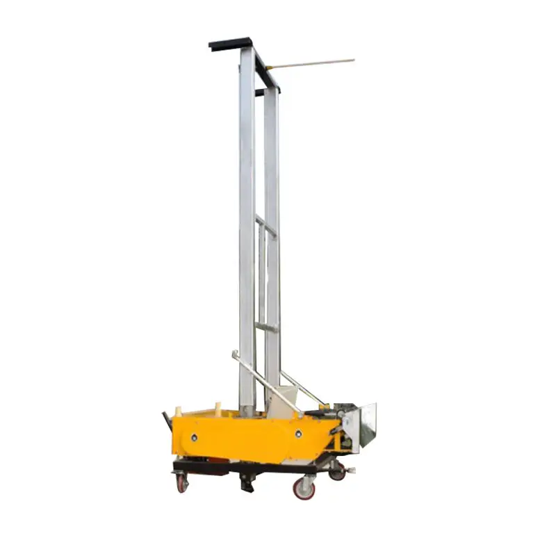 Construction Automatic Wall Plastering Machine 80/100cm, Rendering Thickness 2-30mm Fully Automatic Wall Plastering Machine