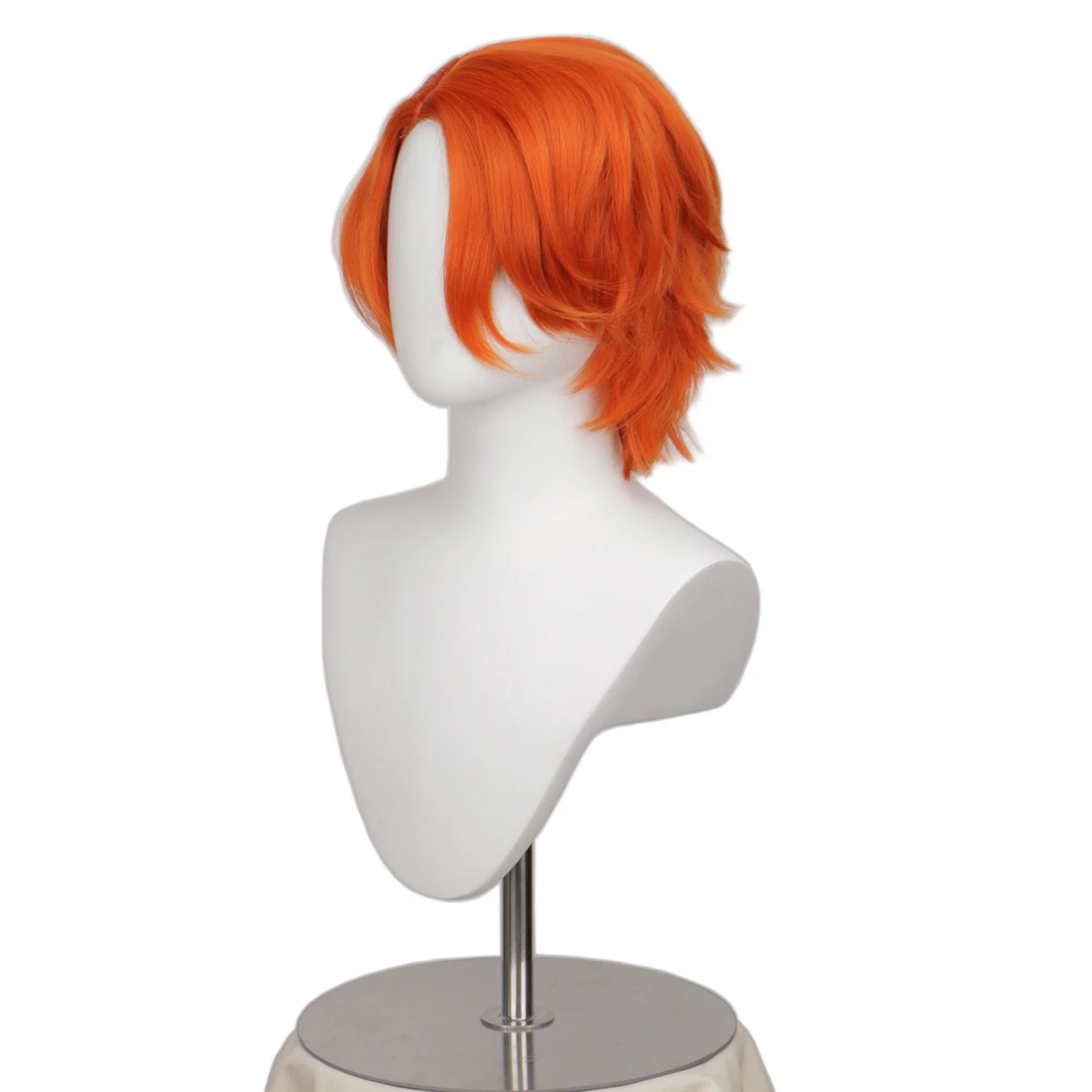 Peruka do cosplayu Nicka Wilde'a z anime, pomarańczowa peruka cosplay, odporna na ciepło peruka syntetyczna, na Halloween, karnawał, imprezę.