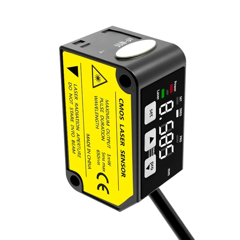

10μm high-precision laser displacement ranging sensor FSD22-30 thickness distance flatness width measurement