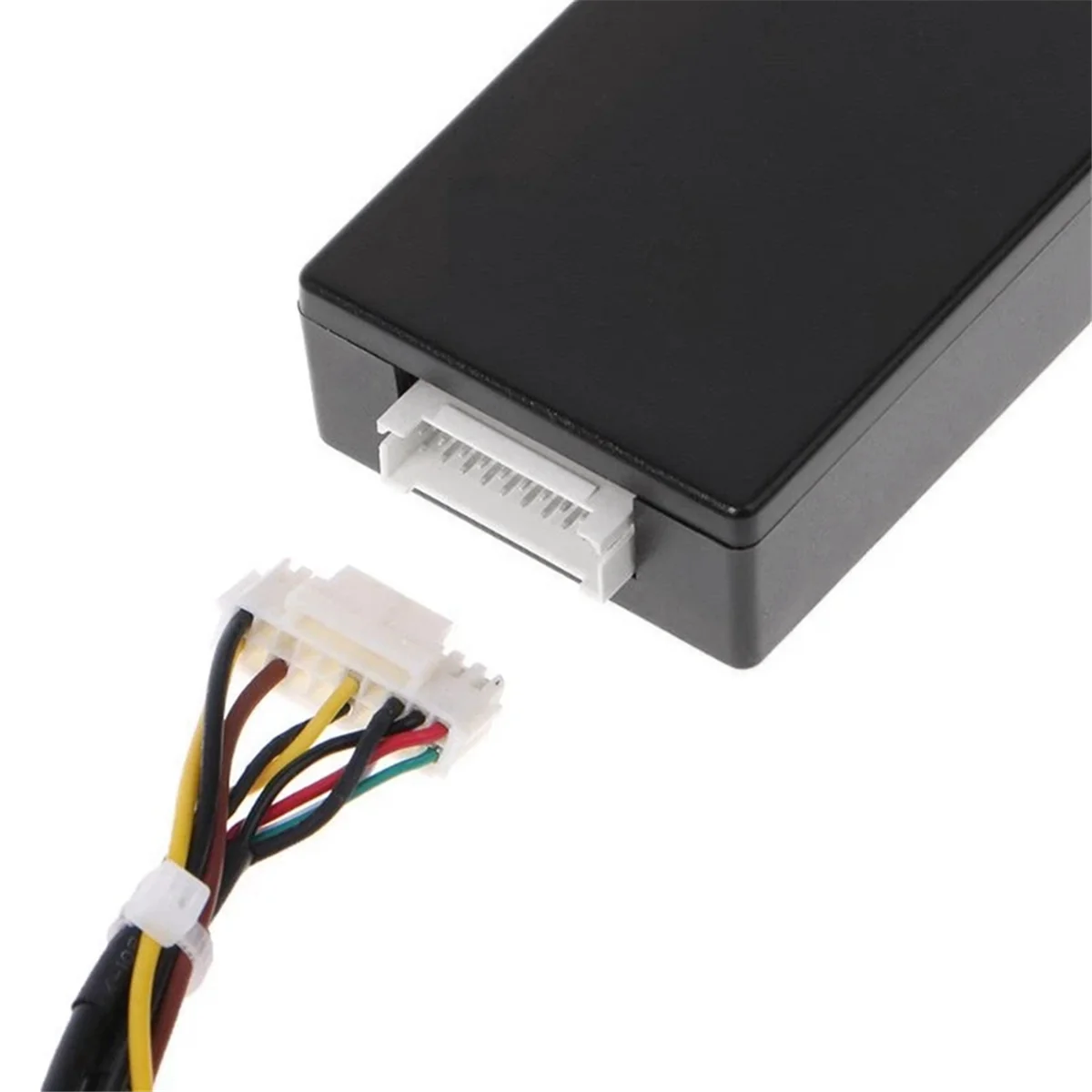 El mejor adaptador de caja decodificadora de convertidor de señal RGB a (RCA) AV CVBS para cámara de visión trasera de fábrica Tiguan Golf 6 Passat CC