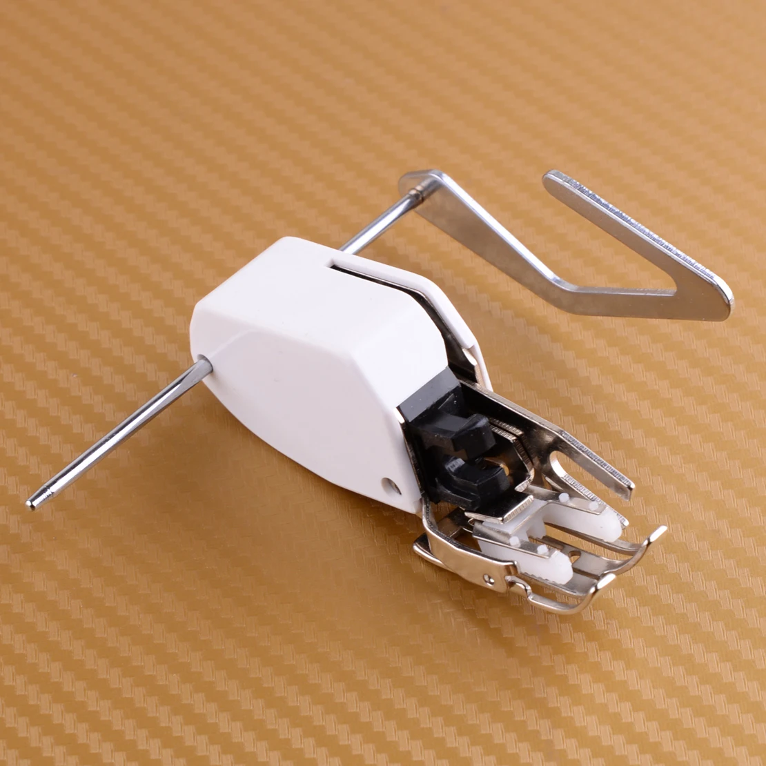 LETAOSK Household Sewing Machine Parts Even Feed Walking Foot with Quilt Guide Low Shank Fit for Brother SA140 P60444