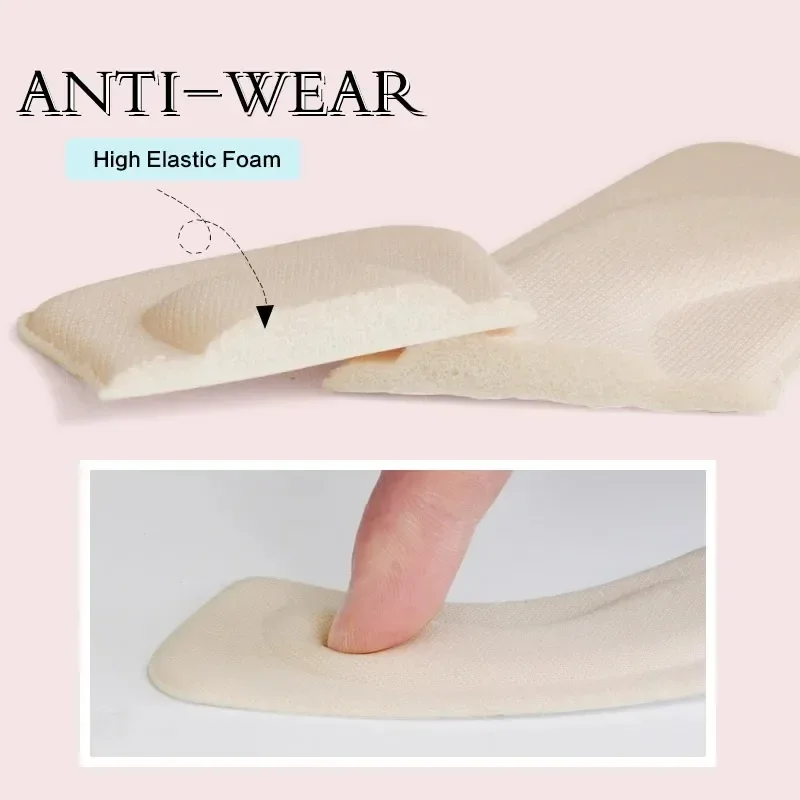 Very Insoles Pads Patch Pain Relief Anti-wear Cushion Feet Care Heel Protector Adhesive Back Sticker Shoes Insert Insole