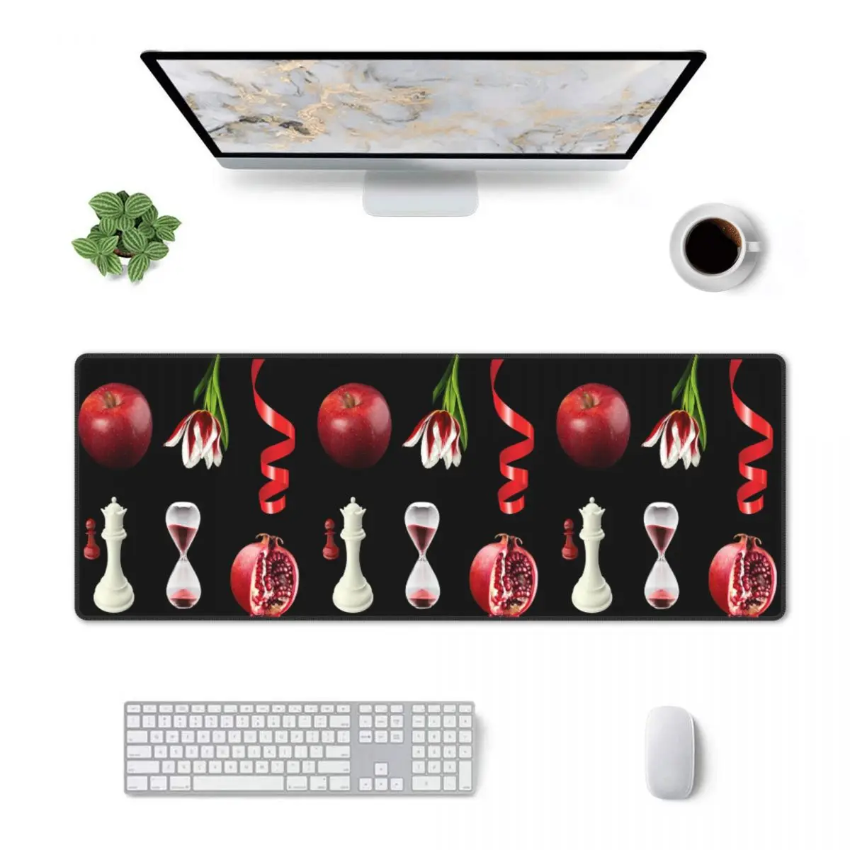 Large Mouse Pad Twilight Book Cover Inspired Artistic Photos Gamer PC Laptop Mats Keyboard Carpet Computer Gaming Desk Mat