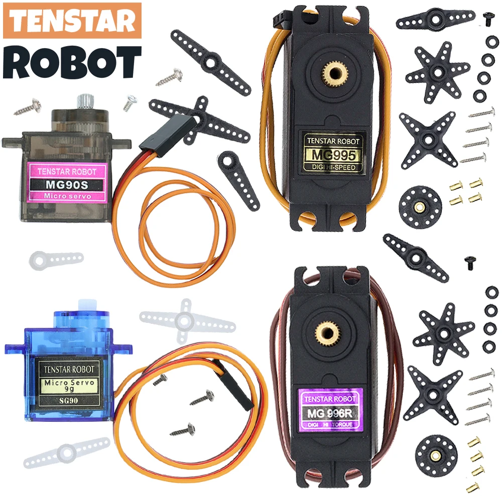 APKLVSR servomoteurs Micro Servo Metal Gear RC pour hélicoptère radiocommandé, Ailes rigides, Robots, compatibles avec Arduino(4PCS APKLVSR servomoteurs Micro Servo Metal Gear RC pour hélicoptère radiocommandé, Ailes rigides, Robots, compatibles avec Arduino(4PCS