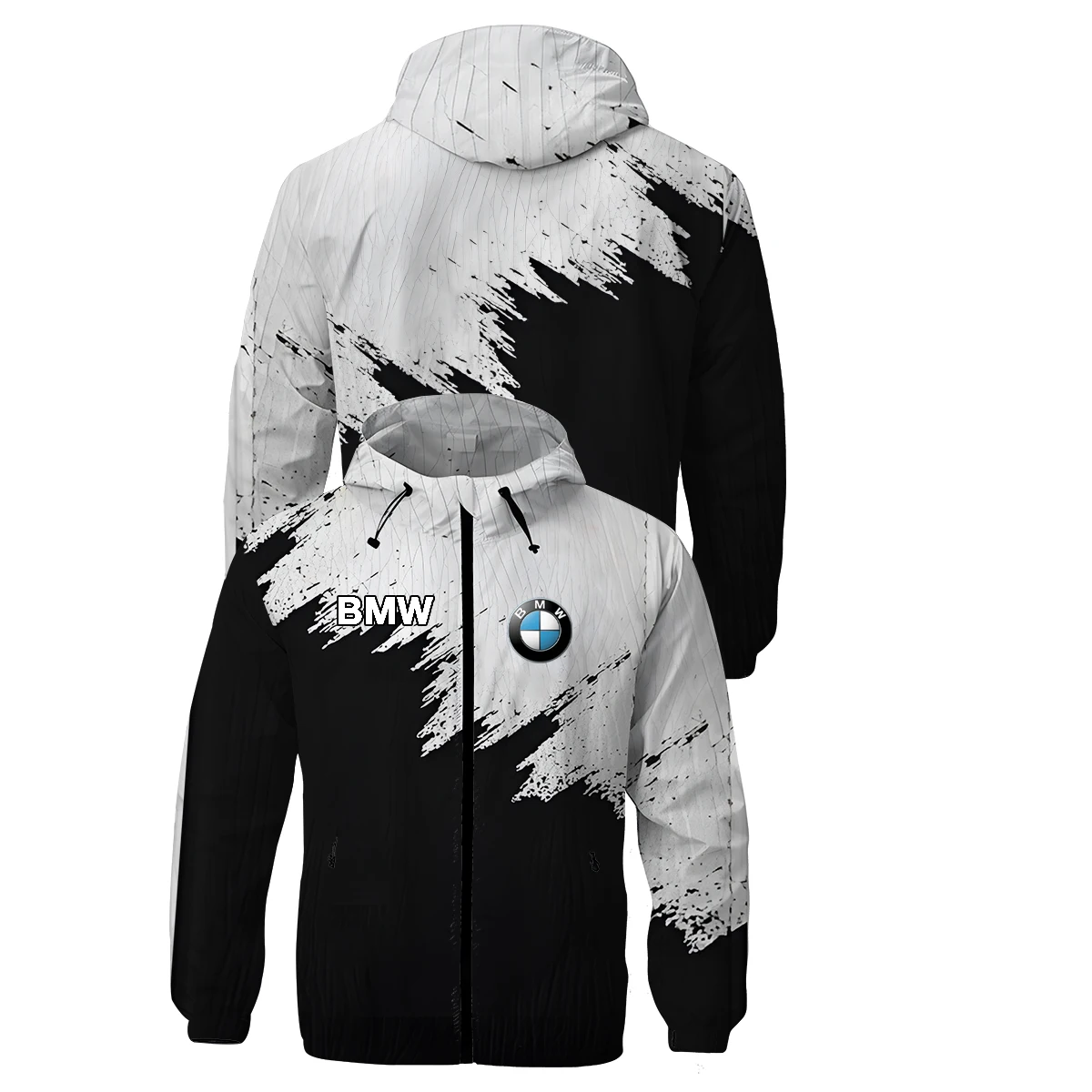 2025 New Spring BMW Casual Outdoor Jacket BMW Logo Fashion Men's Jacket Windproof, Waterproof, Cool Trend BMW Zipper Jacket