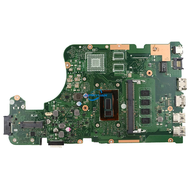 Imagem -02 - Placa-mãe para Laptop Asus X555ld X555ld X555ln X555lnb X555lp X555lb X555lj X555lf X555l Mainboard com 4gb i3 i5 i7 4k 100