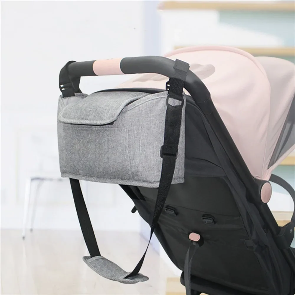 Organizador de cochecito bebé con bolsas y portavasos - Accesorios - imagen 2