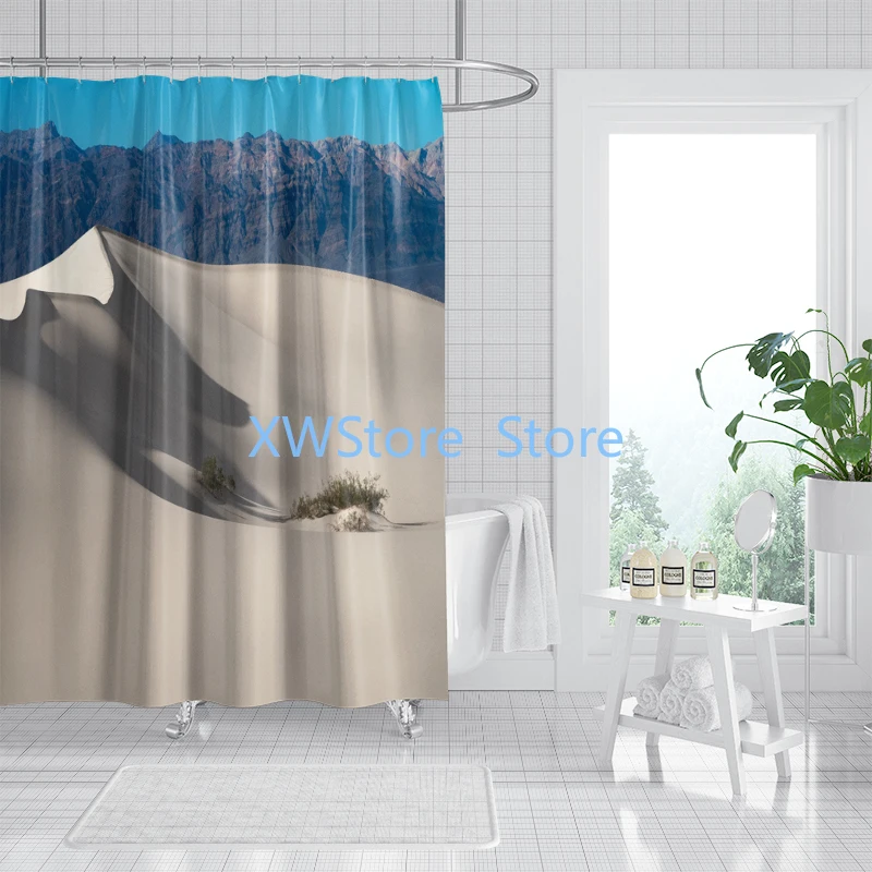 

Natural Scenery Bidding Farewell To Monotony Showcasing Individuality with Eco-friendly Shower Curtain Materials