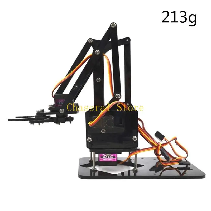 E7CE アクリル機械式ロボットアーム爪ヒューマノイド メーカー学習キット用