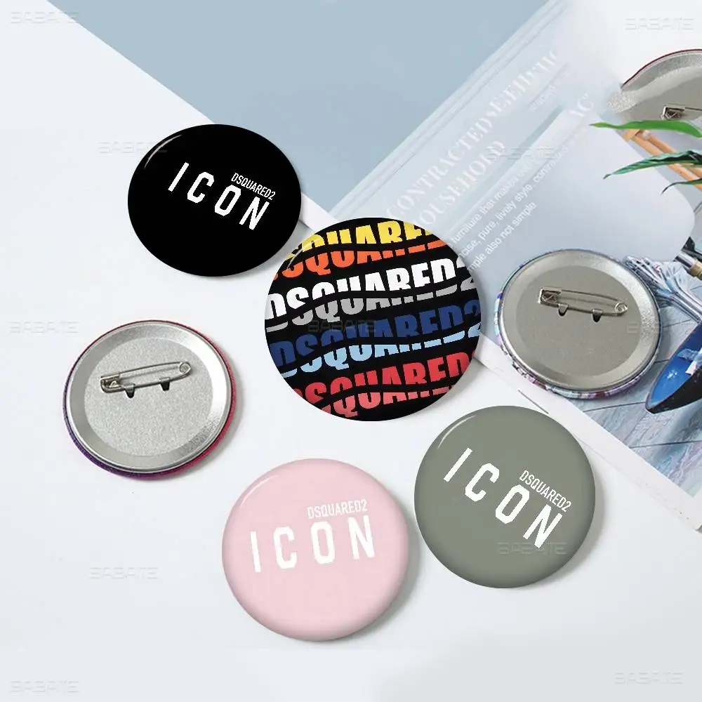 D-Dsquared-Style 58mm Cute Series Pins Funny Badge Interesting Cartoon Animals Brooches Backpack Clothes Gift Accessory