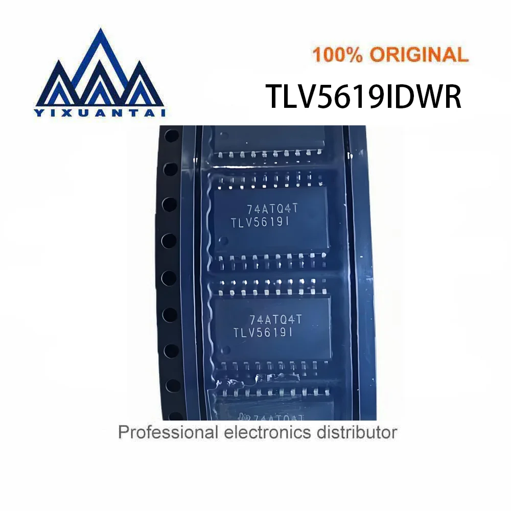 

10pcs/Lots TLV5619IDWR TLV5619IDW TLV5619IDWRG4 TLV5619I【IC DAC 12BIT V-OUT 20SOIC】New and Original