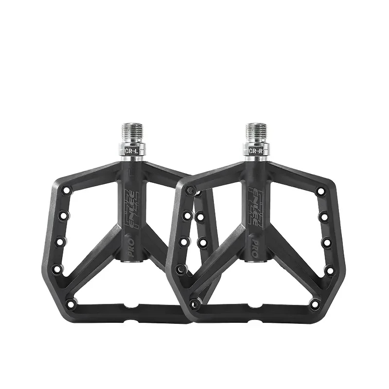 ENLEE Bicycle Pedals Bike Ultralight Seal DU Bearings Cycling Nylon Pedal BMX MTB Pedals Flat Platform Bicycle Parts Accessories