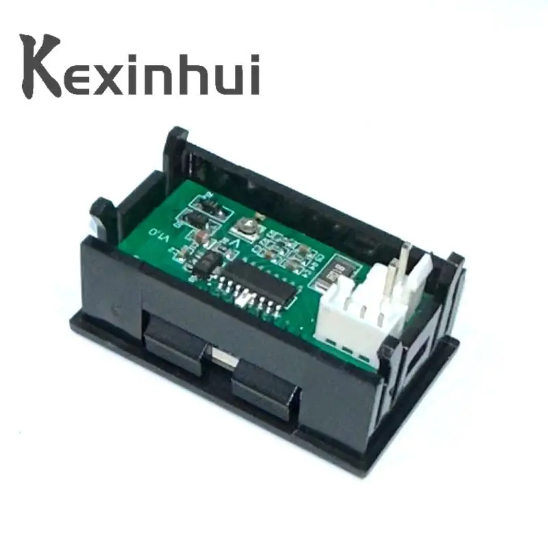 DC 0-100 в 10A Вольтметр Амперметр красный + синий светодиодный Ампер Двойной цифровой измеритель напряжения светодиодный дисплей Амперметр индикатор напряжения