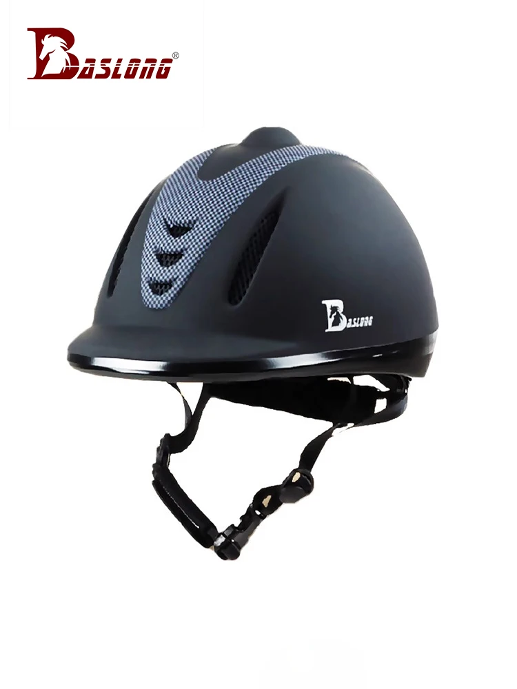 AliExpress baslong Baslong Kidsren's Equestrian Helmet Adult Equestrian Sports Riding Helmet Breathable Lightweight Cycling Helmet Rider Equipment