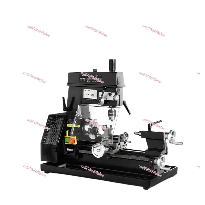 CT125 Mini Lathe Drilling and Milling Machine Micro Lathe Clock Tool Teaching  Multifunctional Tool