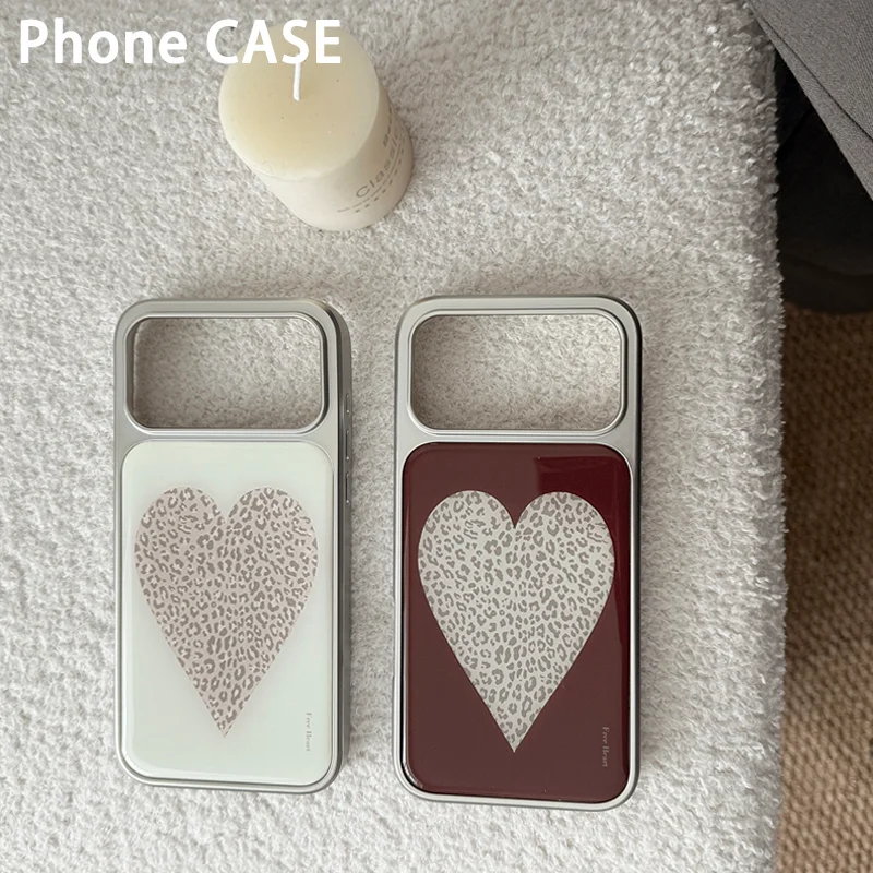 

Korean Style Wave Point Love Phone Case for iPhone 17 17e 16e 16 15 14 13 12 11 Air Pro Max X XR XSMAX 8 Plus Luxury Clear Cover