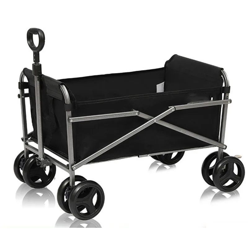 

Load-bearing 80KG portable two-wheeled utility truck trolley trolley garden trolley shopping trolley