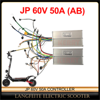 JP 60V 50A Electric Scooter Controller Display for 60V dual Motor E Scooter e Bike Electric Board use for FLJ scooter Repair Par