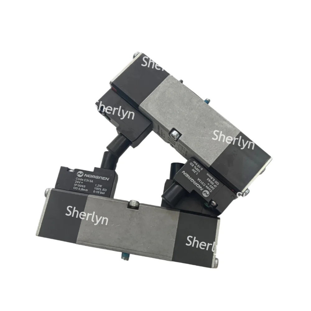 V415517D Kode C313A 24V IMI NORGREN Katup Elektromagnetik Asli Asli Baru