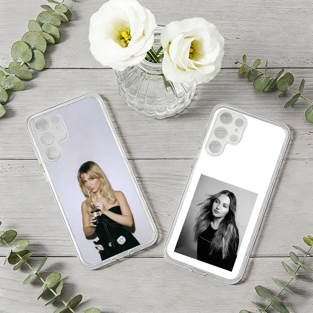 

M-Mia McKenna-Bruce Phone Case For Samsung S26, S25,S24,S21,S22,S23,S30,Ultra,Plus,5G,Transparent Cover