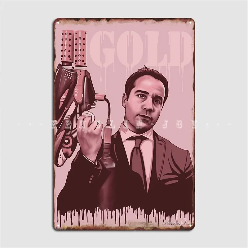 Ari Gold Entourage Metal Sign Plaques Printing Mural Club Party Tin Sign Posters