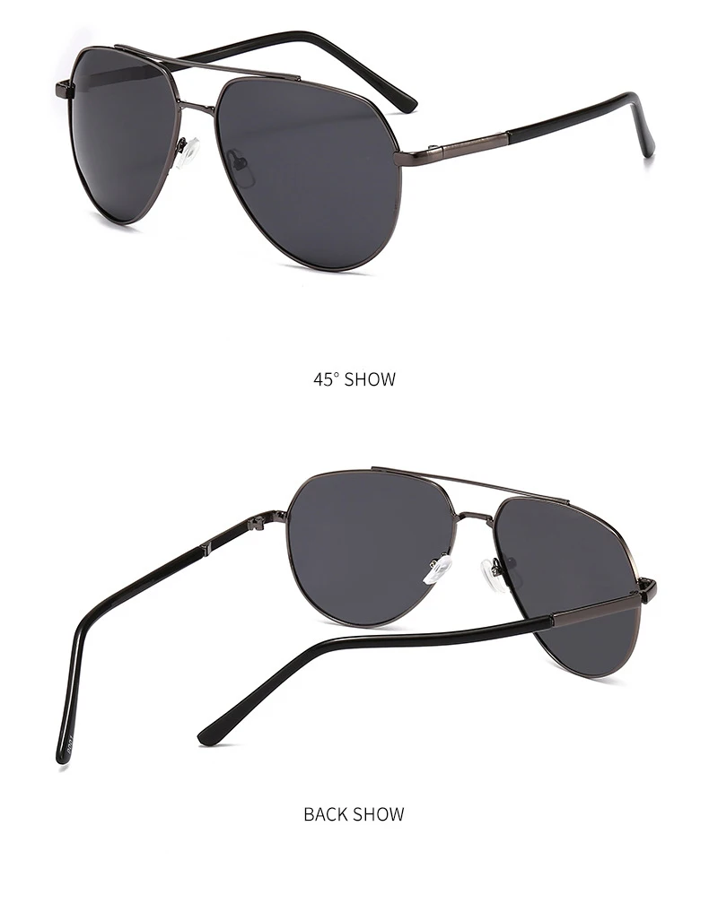 Luftfahrt Polarisierte Sonnenbrille Für Männer Frauen Mode Vintage Retro Nachtsicht Fahren Angeln Gelbe Sonnenbrille Goggle 2025 – Detail 10
