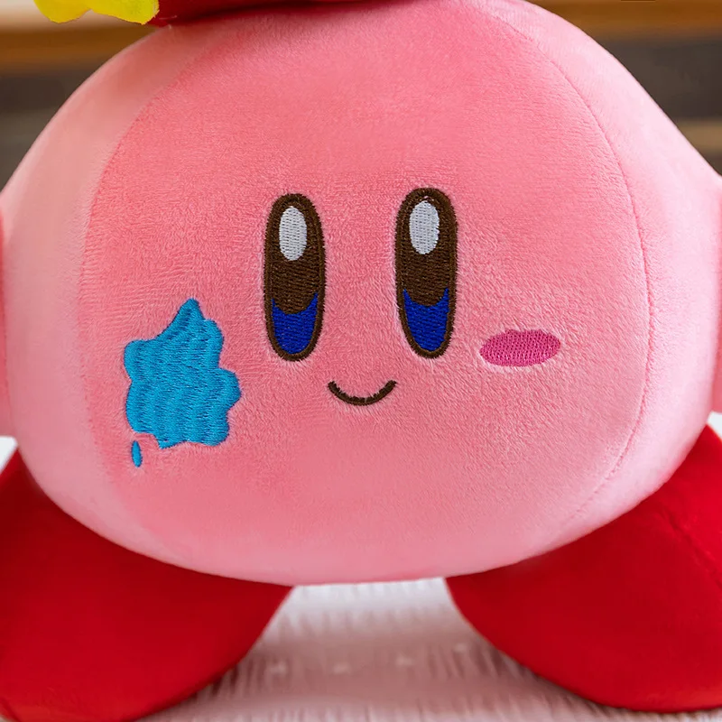 Kirby The Artist Plush Toy Kawaii Cute Stuffed Doll 35cm 55cm Cartoon Big Hug Pillow Plushie Gift For Kids Birthday Christmas view 4