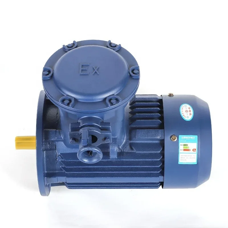 Gexin YBE4-IE2 IE3 YBE4200L1-2 30kw 40hp 2pole 4pole 220-380v,50hp-60hp,3 phase AC motors explosion-proof motor  electric motor