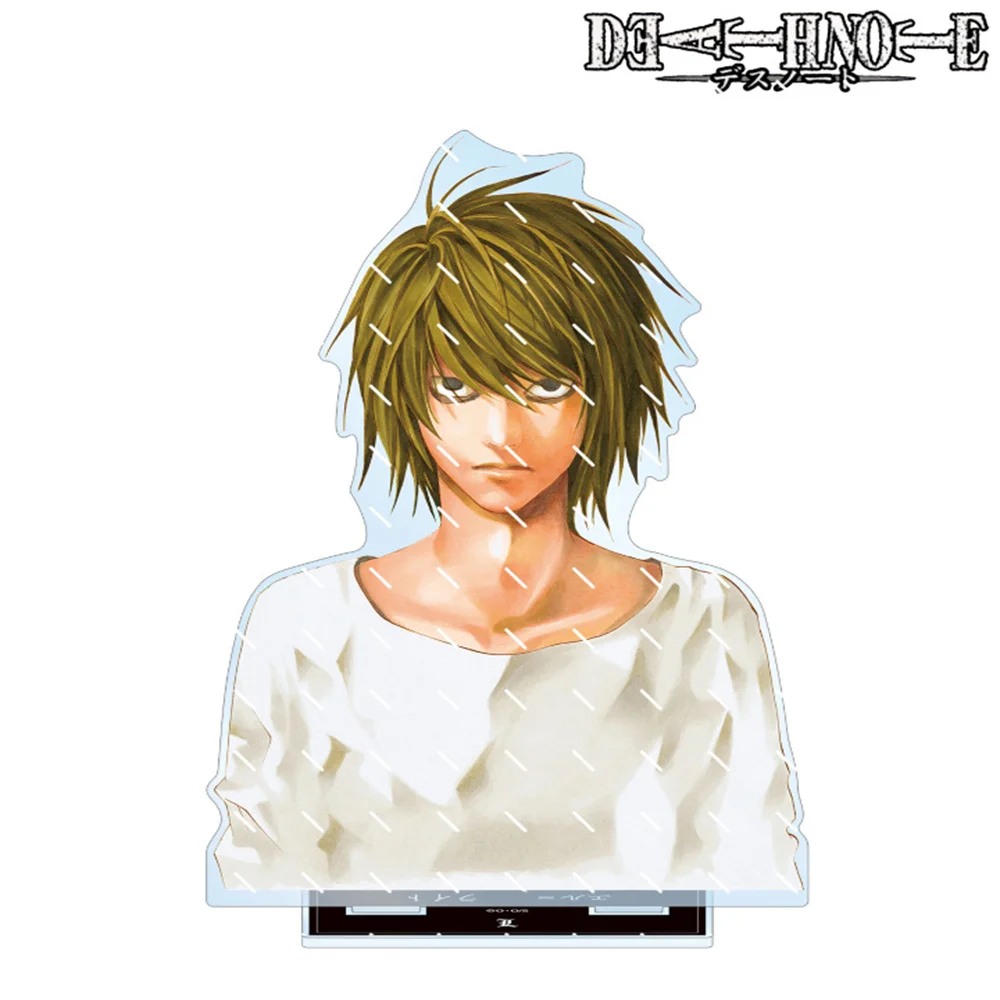 Anime DEATH NOTE 15cm Acrylic Stand keychain L Lawliet Tabletop