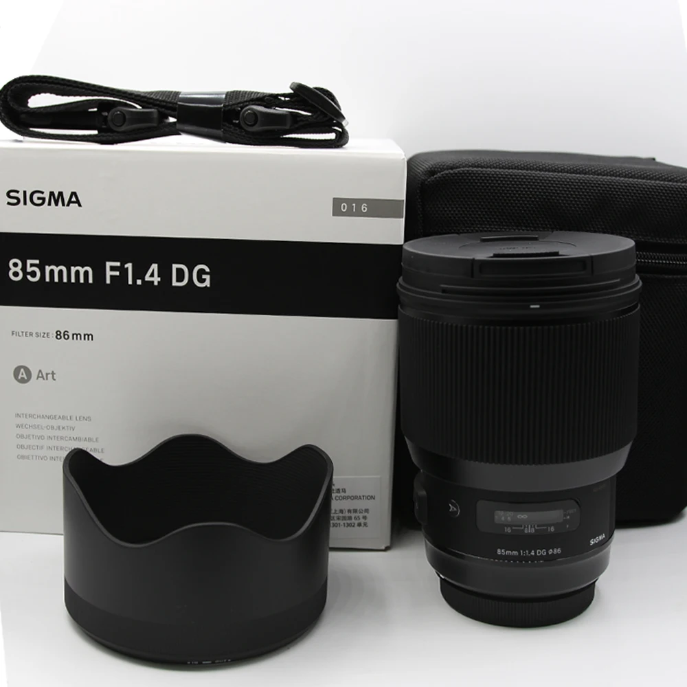 Sigma 85mm F1.4 DG HSM Art Lens Full Frame 85mm F1.4 Prime Lens For Canon Mount or Nikon Mount or Sony E Mount