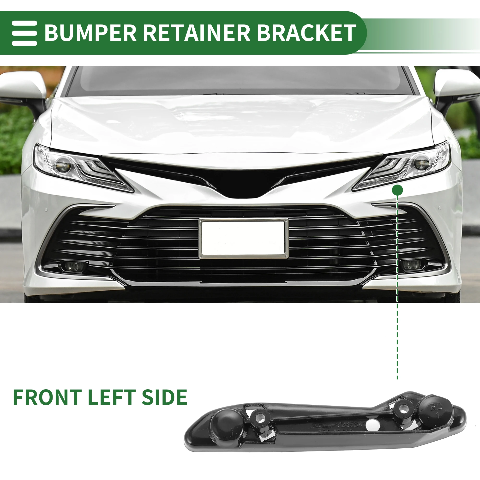

UXCELL 1 шт. фиксатор левого переднего бампера No 51117255361 для BMW 340i 2016-2018