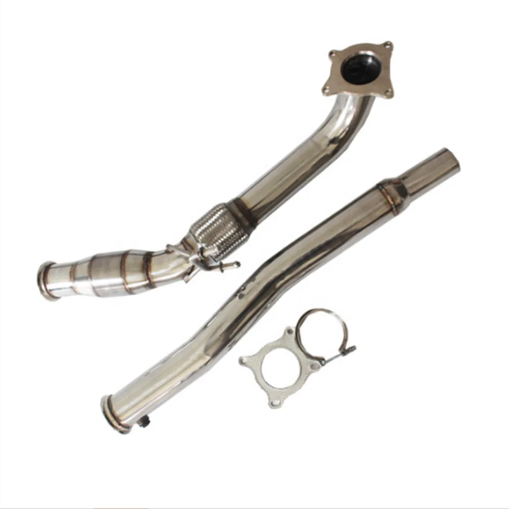 

Совершенно новый материал из нержавеющей стали, модификация автомобильной выхлопной трубы, подходит для VW GOLF R MK6 FSI K0 2012-2013 гг.