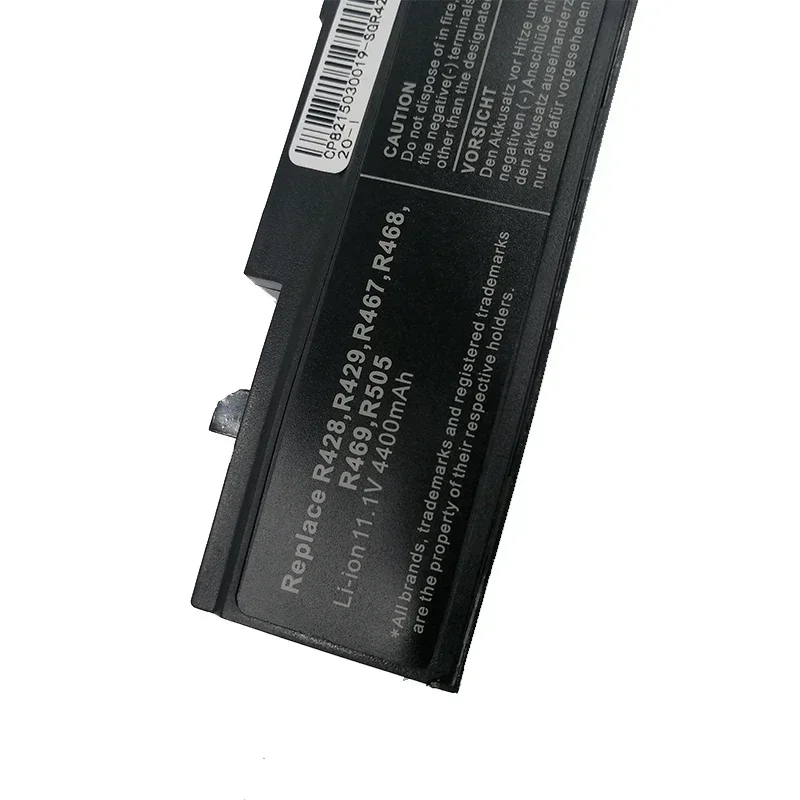 Baterai Baru 2025 6 Sel R428 untuk SAMSUNG RC410 RC510 RC710 RF410 RF510 RF511 RF711 RV520 RV410 RV508 AA-PB9NS6B NP355V5C PB9NC6B