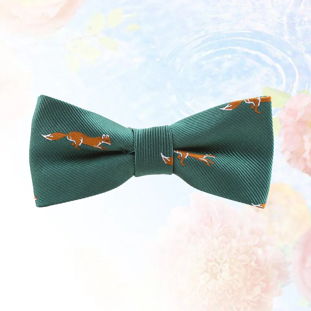 Gravata borboleta pré-amarrada ajustável infantil, gravata borboleta estampada de poliéster para crianças, homens, meninos, crianças, adolescentes, perfeita para casamentos