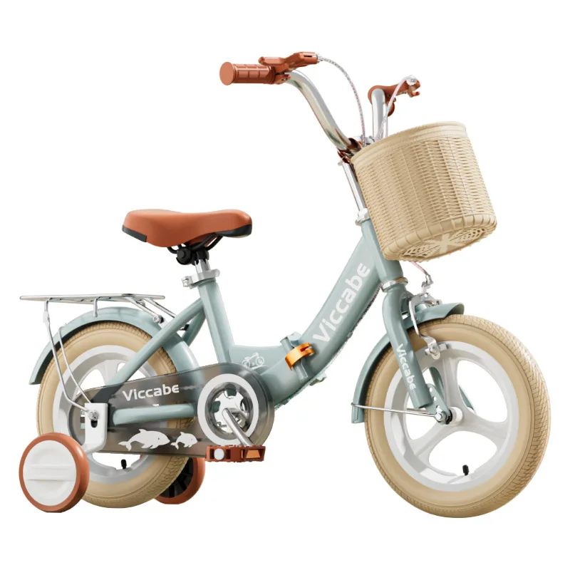 AliExpress NONE Children Folding Bike for Girls Boys Ages 3 6 7 10 Compact Lightweight Toddler Bike Learn Pedal Easy Ride Safe Growth Road Bike