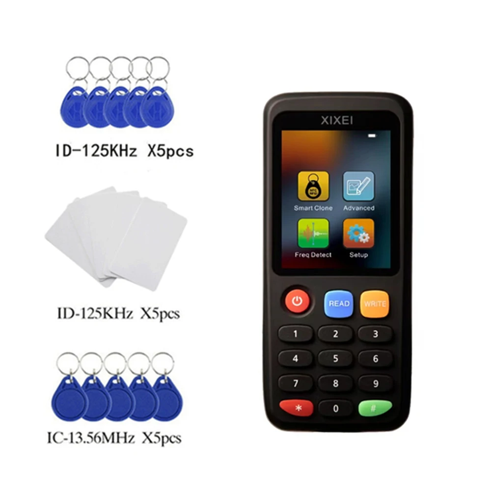 Ntag213-lector de tarjetas inteligentes Rfid, 215, 13,56 mhz, Nfc, decodificador, duplicador, Ic ID, Chip, clon de etiquetas X7