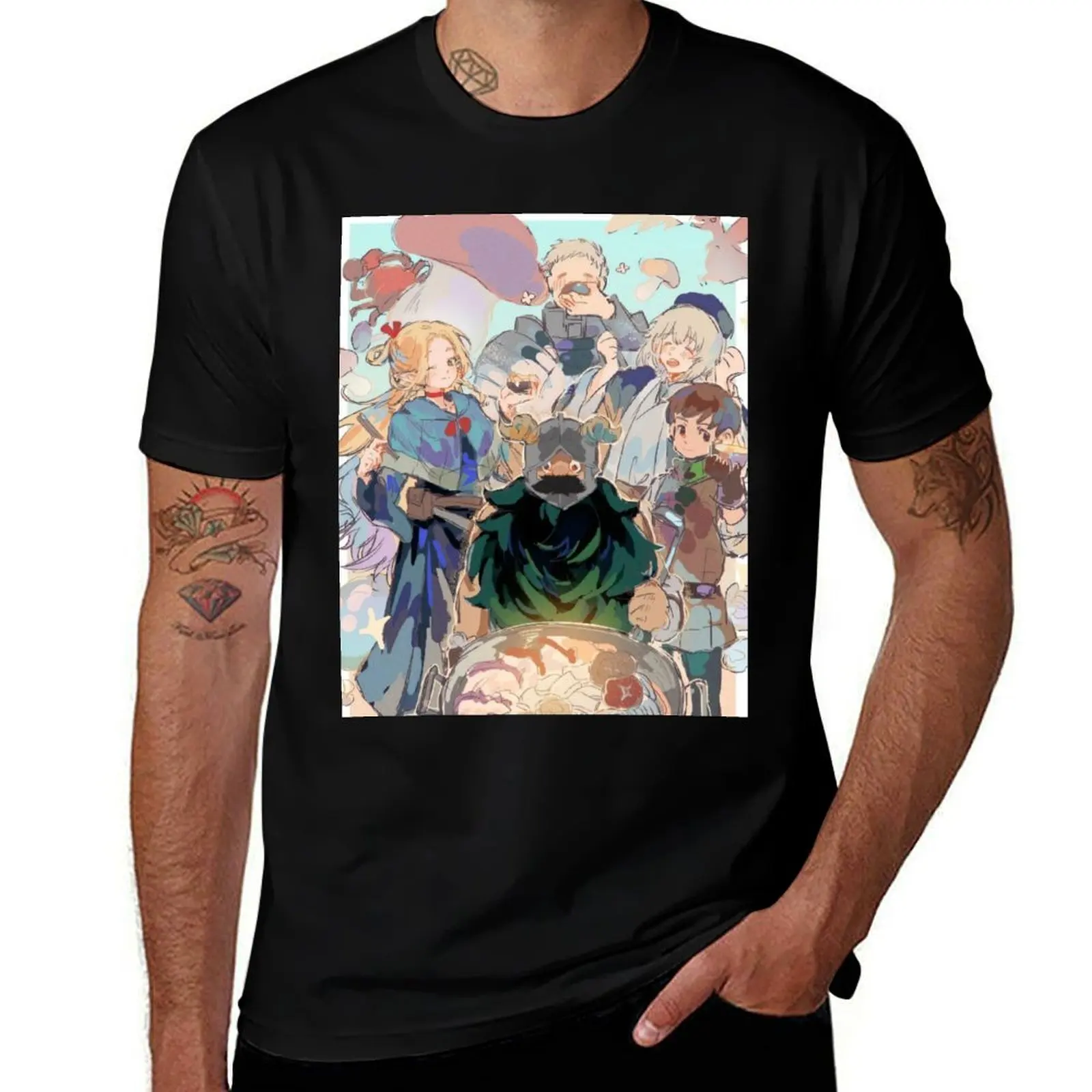 Delicious In Dungeon T-Shirt Plus Size Solid Color T-Shirt