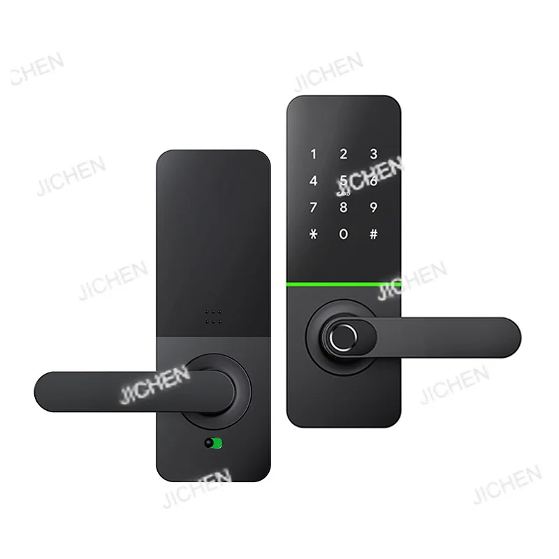 

Neu Digital Lock Fingerprint Keyless Smart Door Handle Lock Security Smart Door Lock