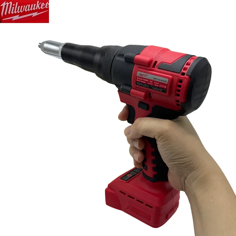 Milwaukee 2.4 ~ 4.8mm pistolet à rivets sans fil sans brosse 4.8Mm pistolet à écrou à rivets outil de rivetage automatique pour batterie 18V 20V