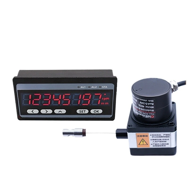 Displacement sensor, display, control, intelligent digital display instrument, electronic ruler ranging encoder, gate opening