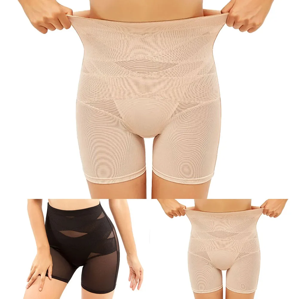 New Women Shaping Shorts High Waist Womens Body Non-slip Lady Pants Lift Hip Plus Size Body Shaping Soft Female Underwear