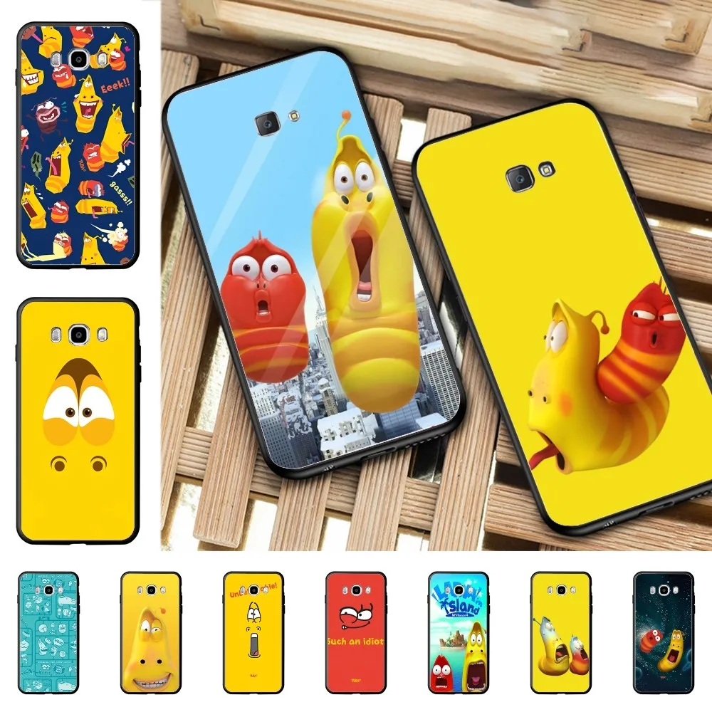 

Funny LARVA Cartoon Phone Case For Samsung J 7 plus 7core J7 neo J6 plus prime J6 J4 J5 Mobile Cover