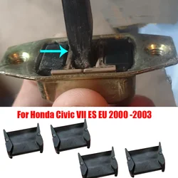 4PCS New For Honda Civic VII ES EU 2000 2001 2002 2003 Civic Ferio Nylon Car Door Check Strap Repair Kit Stopper Damping Clips