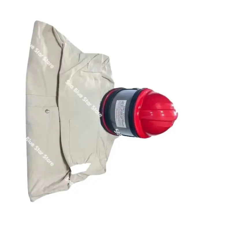 Air-conditioned oxygen supply sandblasting helmet, can be matched with one-piece split sandblasting suit, activated carbon