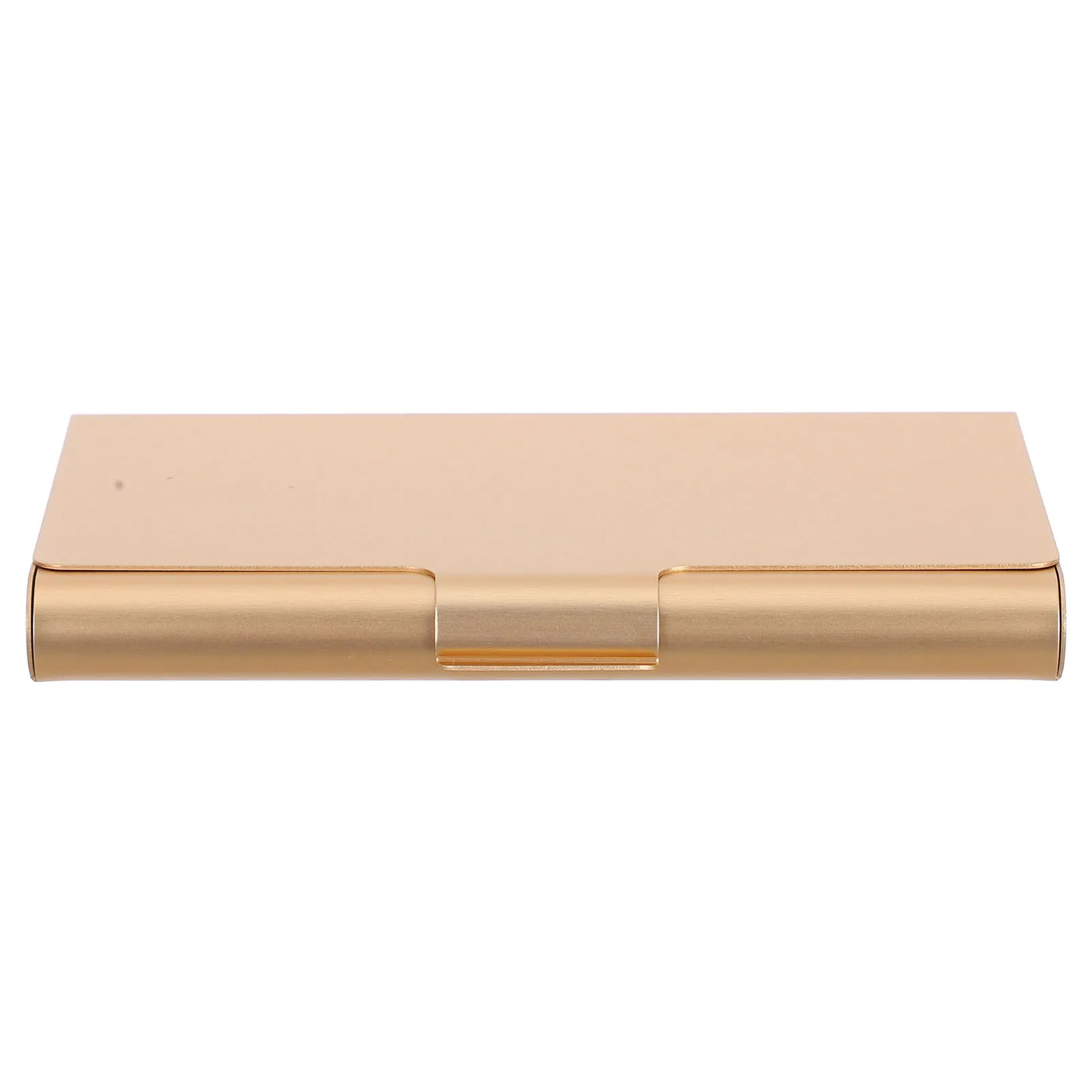 

Aluminum Alloy Metal Business Card Holder Slim Compact Pocket Case Large Capacity Credit Cards Storage Office Travel