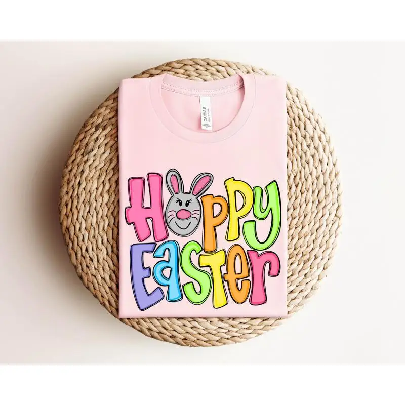 

Футболка Hoppy Easter Sweat с милыми заячьими ушками, счастливый свитер