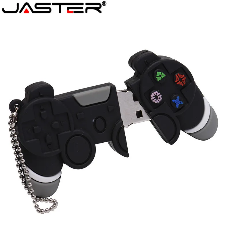 Cartoon Game Pad USB Flash Drive 128GB Pen Drive 64GB External Storage High-speed Chip Memory Stick Free Key Chain Creative Gift